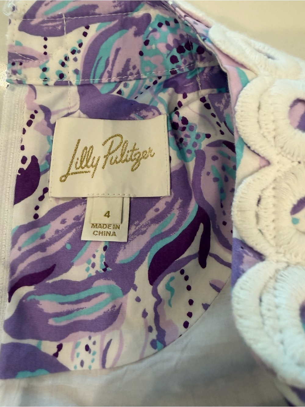 Lilly Pulitzer Shealyn Stretch Maxi Caftan in Elephant in the Bloom EUC - Picture 11 of 11